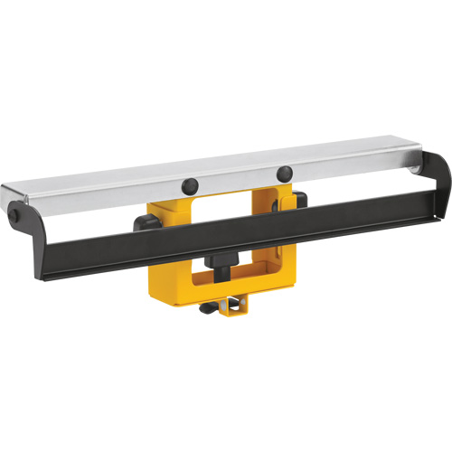 Support et but&eacute;e large pour mat&eacute;riaux &agrave; fixation sur pied de scie &agrave; onglets Toolneeds Inc.