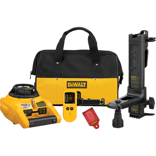 Ensemble de laser rotatif autoniveleur int&eacute;rieur et ext&eacute;rieur, 150' (45 m), 635 N.m Toolneeds Inc.
