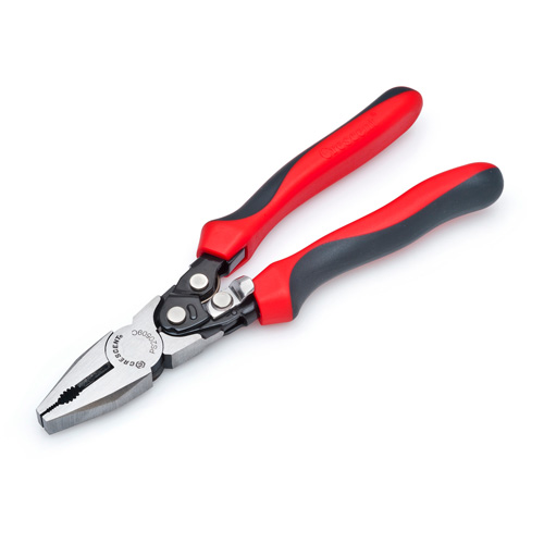 Pince coupante &agrave; action compos&eacute;e et double mat&eacute;riau de s&eacute;rie Pro pour monteur de ligne Toolneeds Inc.