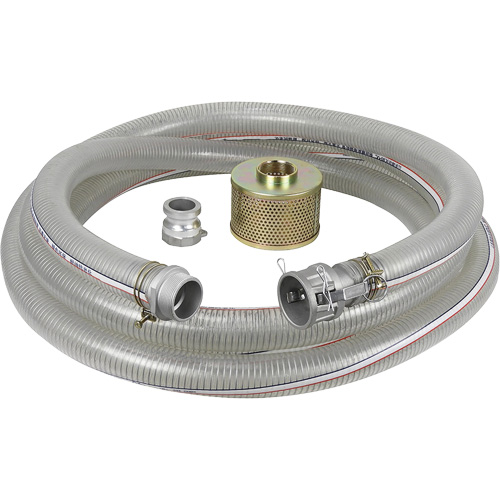 Reinforced Suction Hose Kit for Water Pump, 2" x 300" Toolneeds Inc.