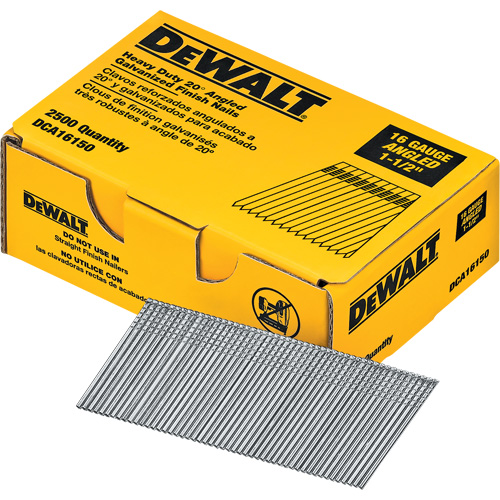 Clous de finition &agrave; angle de calibre 16 Toolneeds Inc.