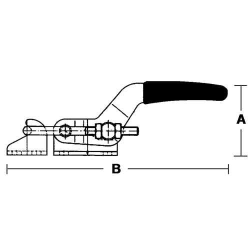 Latch Clamps - 300 Series, 360 lbs. Clamping Force Toolneeds Inc.