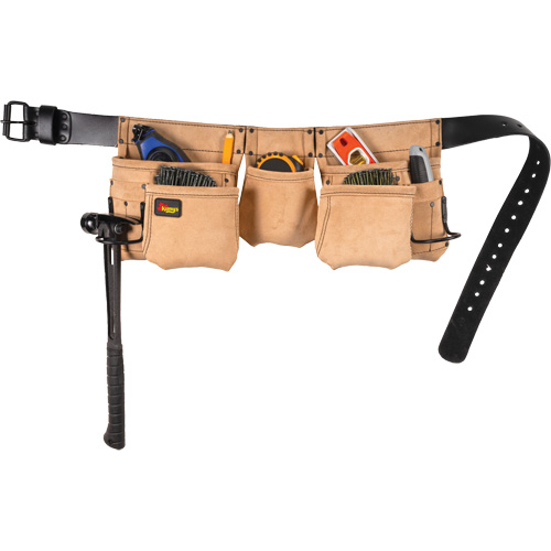 Tabliers de compagnon menuisier, Cuir, Havane Toolneeds Inc.