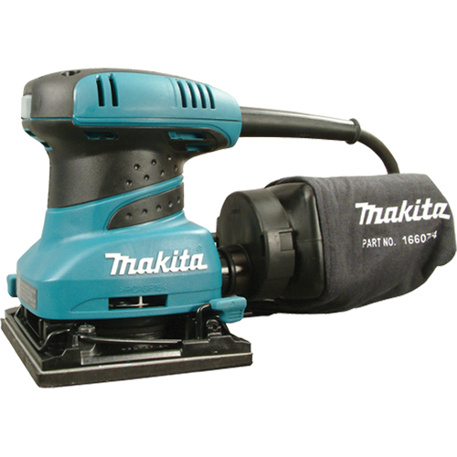 1/4 Sheet Finish Sander, 4-1/2 " x 5-1/2"/4-3/8" x 4" Sand Paper, 1.6 A, 120 V, 14,000 OPM Toolneeds Inc.