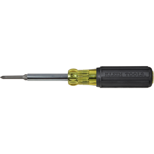 Extended-Reach Multi-Bit Screwdriver/Nut Driver, 9-1/10" L, Cushion Grip Handle Toolneeds Inc.