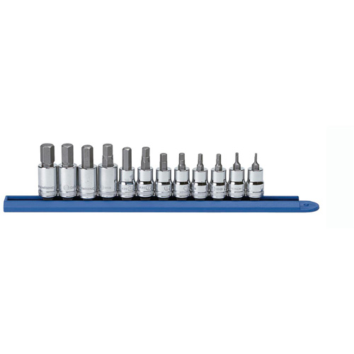 Metric Socket Set, Hex, 3/8" Drive, 12 Pcs Toolneeds Inc.