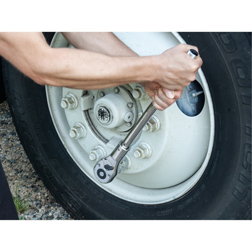 24-Tooth Quick Release Teardrop Ratchet, 3/4" Drive, Plain Handle Toolneeds Inc.