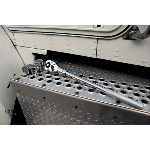 24-Tooth Quick Release Teardrop Ratchet, 3/4" Drive, Plain Handle Toolneeds Inc.