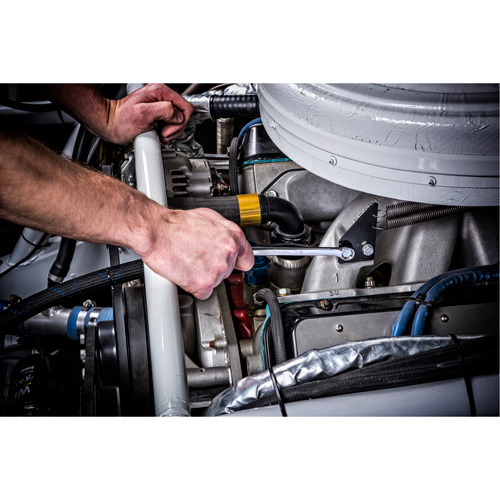 Jeu de cl&eacute;s longues &agrave; coupe &agrave; 12 pans avec pochette &agrave; outils roulable, Combinaison, 15 morceaux, Imp&eacute;rial Toolneeds Inc.