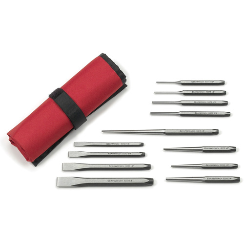 Jeu de poinçons et ciseaux, 12 morceaux Toolneeds Inc.