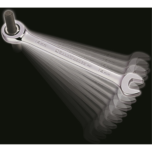 72-Tooth 12 Point Ratcheting SAE Wrench Set, Combination, 5 Pieces, Imperial Toolneeds Inc.