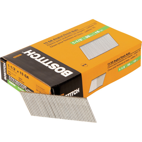 Clous de finition &agrave; angle de calibre 15 Toolneeds Inc.