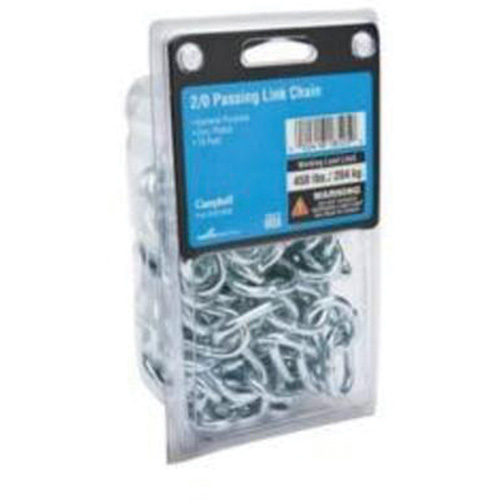 Proof Coil Chain, 3/16" x 10' (3.048 m) L, Grade 30, 800 lbs. (0.4 tons) Load Capacity Toolneeds Inc.