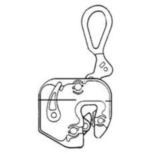 GXL Plate Clamp, 4000 lbs. (2 tons), 1/16" - 7/8" Jaw Opening Toolneeds Inc.