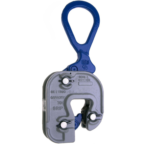 GX Structural Short Leg Plate Clamp, 4000 lbs. (2 tons), 1/16" - 7/8" Jaw Opening Toolneeds Inc.