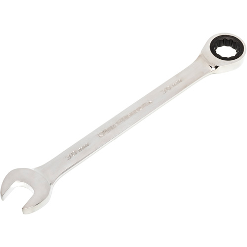 72-Tooth Ratcheting Combination Wrench, 12 Point, 30 mm, Chrome/Polished Finish Toolneeds Inc.