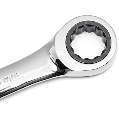 72-Tooth Ratcheting Combination Wrench, 12 Point, 30 mm, Chrome/Polished Finish Toolneeds Inc.