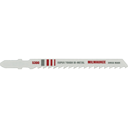 Lame de scie sauteuse, Bim&eacute;tal, Tige en T, 4" lo, 6 dents par pouce Toolneeds Inc.
