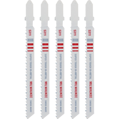 Lame de scie sauteuse, Bim&eacute;tal, Tige en T, 4" lo, 10 dents par pouce Toolneeds Inc.