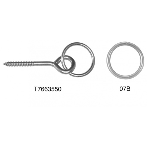 Campbell&reg; Welded Ring, 1-1/2", Nickel-Plated Toolneeds Inc.