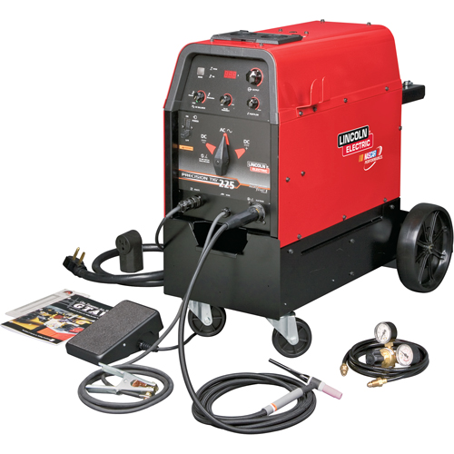 Precision TIG&reg; 225 Ready-Pak&reg; Pkg. With Cart Toolneeds Inc.