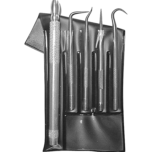 4-Piece Utility Pick Set With  Machined Aluminum Handles Toolneeds Inc.