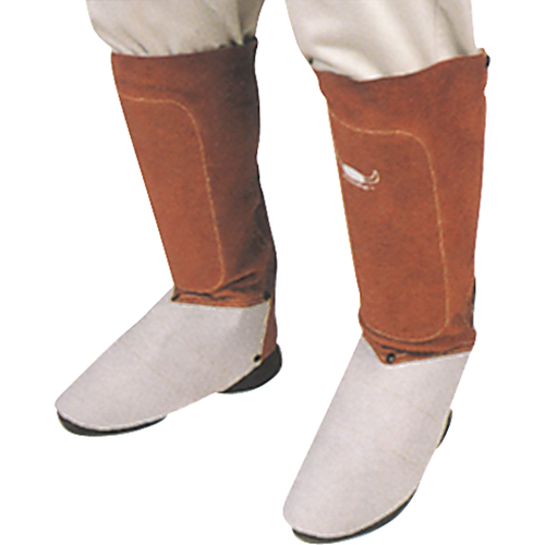 Leather Spats, 6" L, Lava Brown Toolneeds Inc.