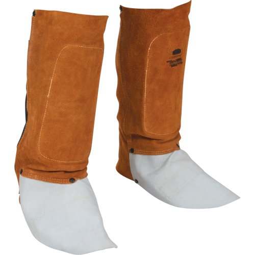 Leather Spats, 14" L, Lava Brown Toolneeds Inc.