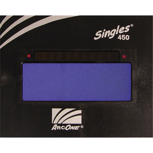 ArcOne&reg; Singles&reg; High Definition Auto-Darkening Welding Lens, 4" W x 2" H Viewing Area, For Use With ArcOne&reg; Toolneeds Inc.