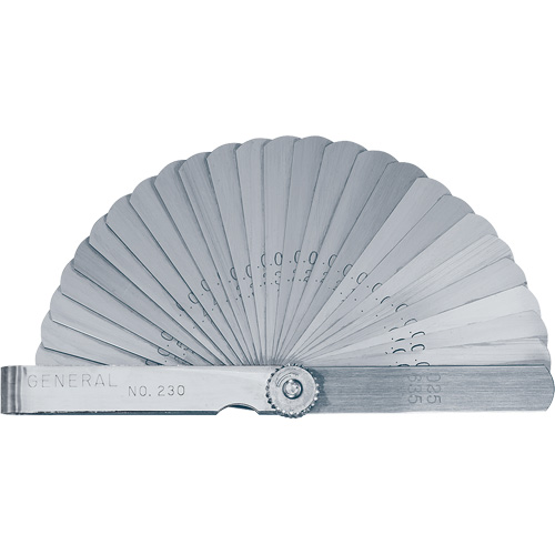 Jauge d'&eacute;paisseur &agrave; feuilles droites Toolneeds Inc.