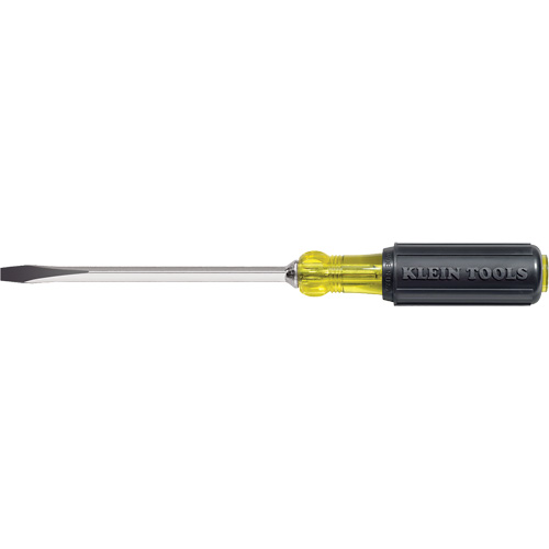 Heavy-Duty Slot Keystone Screwdriver, 5/16", 10-15/16" L, Cushion Grip Handle Toolneeds Inc.