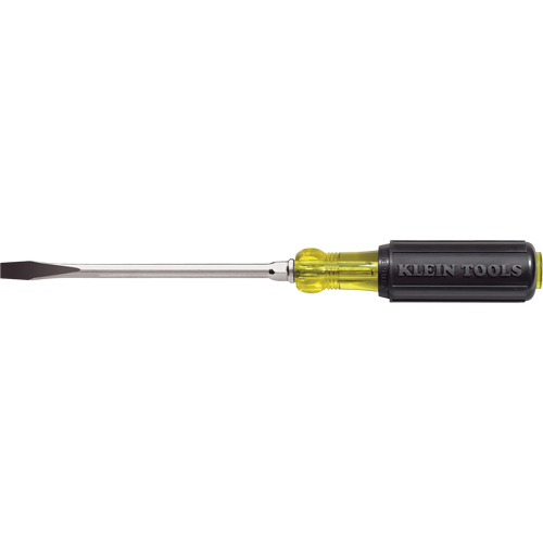 Heavy-Duty Slot Keystone Screwdriver, 5/16", 10-15/16" L, Cushion Grip Handle Toolneeds Inc.