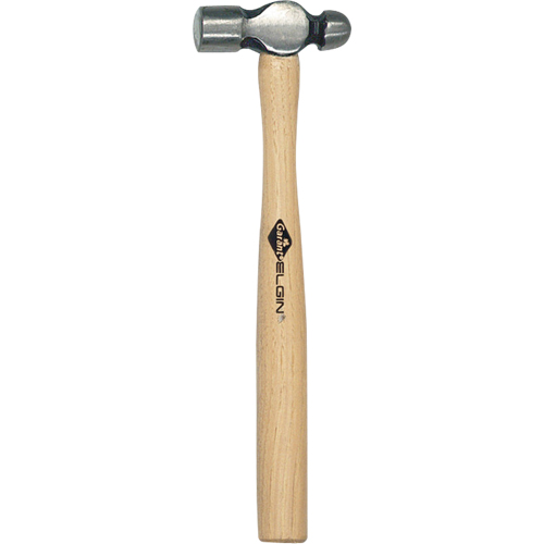 Ball Pein Hammer, 12 oz. Head Weight, Wood Handle Toolneeds Inc.