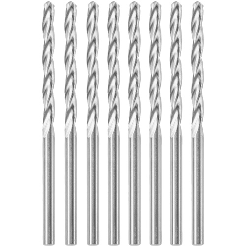 8-Piece Standard Point Spiral Saw Bit with 1/8" Diameter, 1/8", 1" Flute Toolneeds Inc.