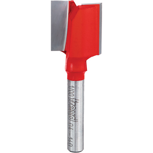 Router Bit - Double Flute Straight Bit, 3/4" Dia., 1" H, 2-1/8" L, 1/4" Shank Toolneeds Inc.