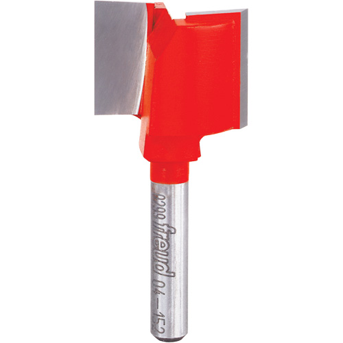 Router Bit - Double Flute Straight Bit, 1" Dia., 3/4" H, 2" L, 1/4" Shank Toolneeds Inc.