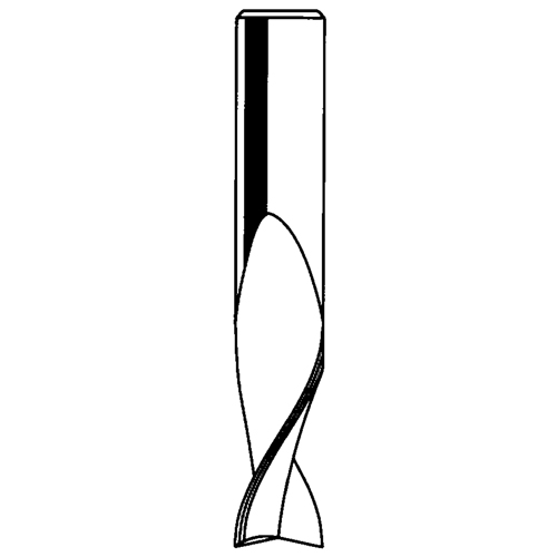 Up Spiral Router Bit, 1/8" Dia., 1/2" Carbide Height, 2" L, 1/4" Shank Toolneeds Inc.