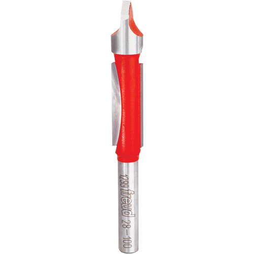 Router Bit - Panel Pilot Bit, 3/8" Dia., 1" H, 3" L, 1/4" Shank Toolneeds Inc.