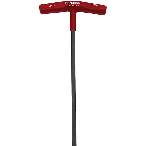 Individual Hex Keys - Metric, Hex End, 3 mm x 7.7" L, T Handle Toolneeds Inc.