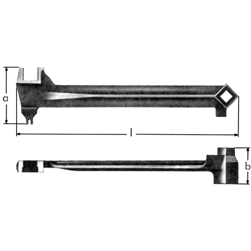 l&eacute;s &agrave; bonde, 2-1/2", Longueur de 15-1/15" Toolneeds Inc.