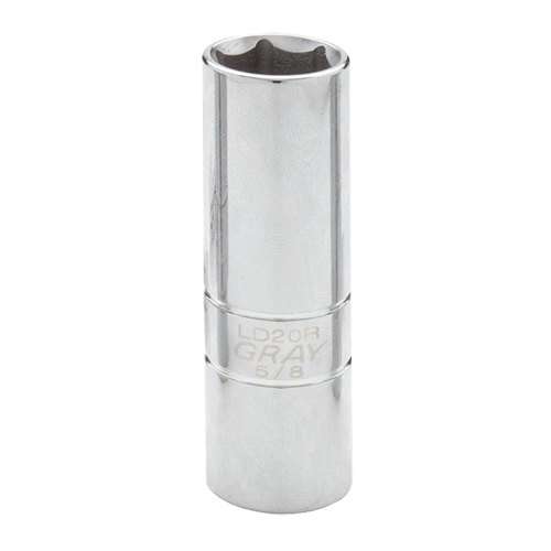 Spark Plug Socket, 1/2" Drive, 13/16" Socket, 3" L Toolneeds Inc.