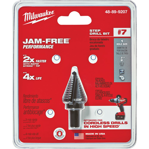 Foret &eacute;tag&eacute; no 7, 7/8" - Acier rapide Toolneeds Inc.