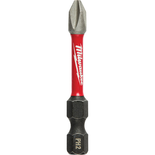 Shockwave Impact Power Bit, Phillips, #2 Tip, 1/4" Drive Size, 2" Length Toolneeds Inc.