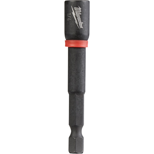 Shockwave Impact Duty Nut Driver, 1/4" Tip, 1/4" Drive, 2-9/16" L, Magnetic Toolneeds Inc.