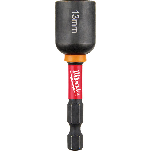 Shockwave Impact Duty Nut Driver, 1/4" Tip, 13 mm Drive, 2-9/16" L, Magnetic Toolneeds Inc.