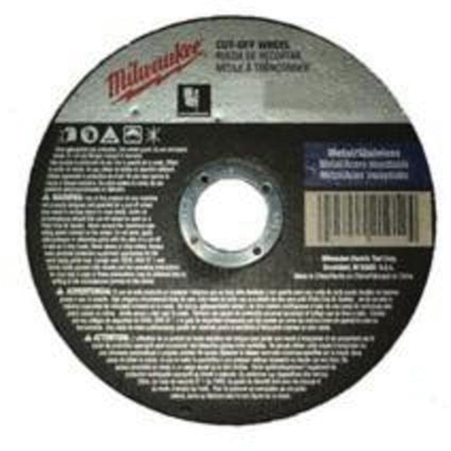 Reinforced Cut-Off Wheels, 5" x 0.045", 7/8" Arbor, Type 1, Aluminum Oxide, 13580 RPM Toolneeds Inc.