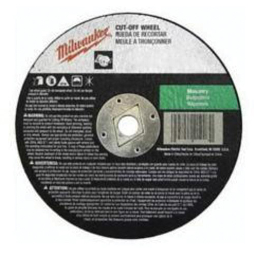 Reinforced Cut-Off Wheels, 7" x 1/8", 5/8" Arbor, Type 1, Silicon Carbide, 8730 RPM Toolneeds Inc.