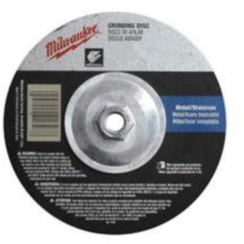 Meule, 9" x 1/4", Arbre 5/8"-11, Oxyde d'aluminium, Type 27 Toolneeds Inc.