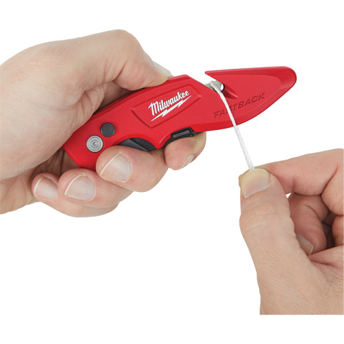 Fastback Flip Utility Knife, 2" Blade, Carbon Steel Blade, Metal Handle Toolneeds Inc.