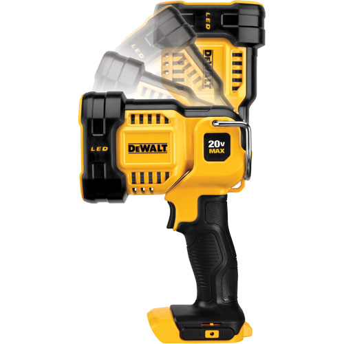 Max Cordless Jobsite Spotlight, LED, 1000 Lumens, Rechargeable Batteries Toolneeds Inc.
